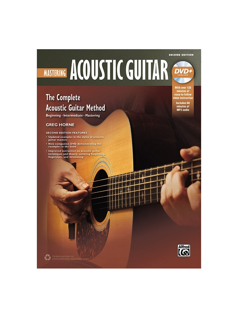 Complete Acoustic Guitar Method: Mastering (book/CD)