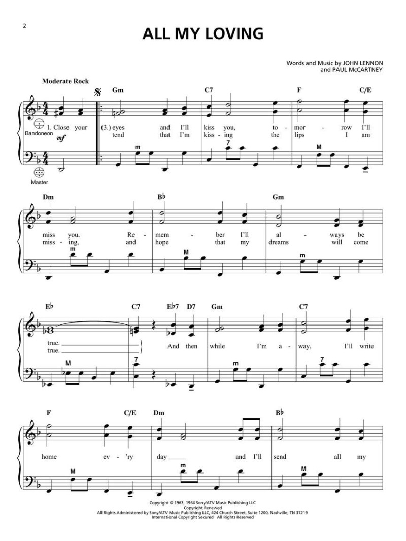 Pop Standards for Accordion