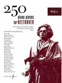 250 Piano Pieces For Beethoven - Vol. 1