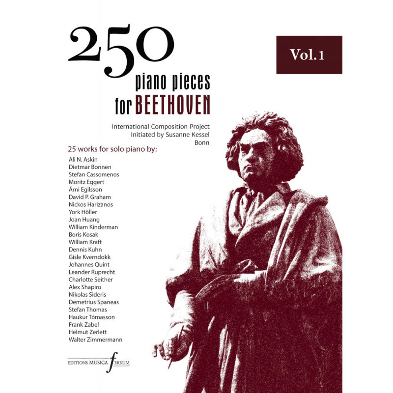 Beethoven - 250 Piano Pieces For Beethoven - Vol. 1