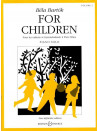 Bela Bartok - For Children Volume One