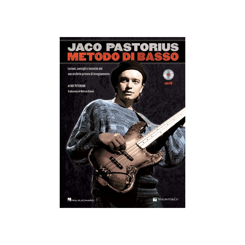 Jaco Pastorius - Metodo di Basso (libro/CD)