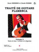 Traité guitare flamenca Vol.3 - Styles de base Soléa et Siguiriya (book/CD)