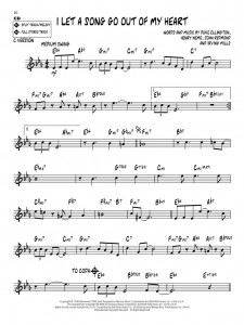 Jazz Play-Along Volume 41: Duke Ellington Classic (book/CD)