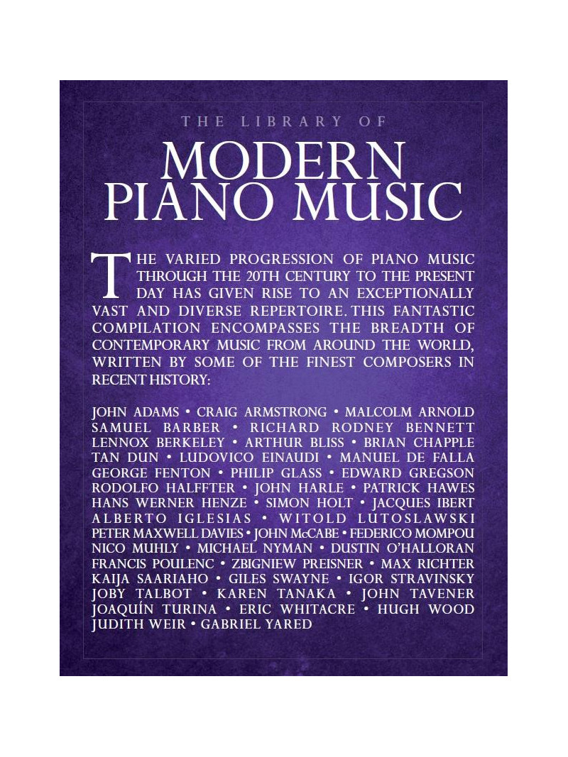The Library Of Modern Piano Music