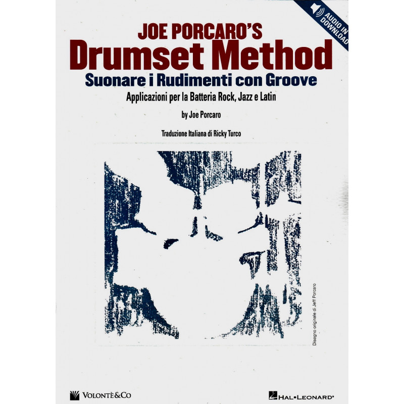 Drumset Method - Suonare i rudimenti con groove (libro/Audio Online) Edizione Italiana