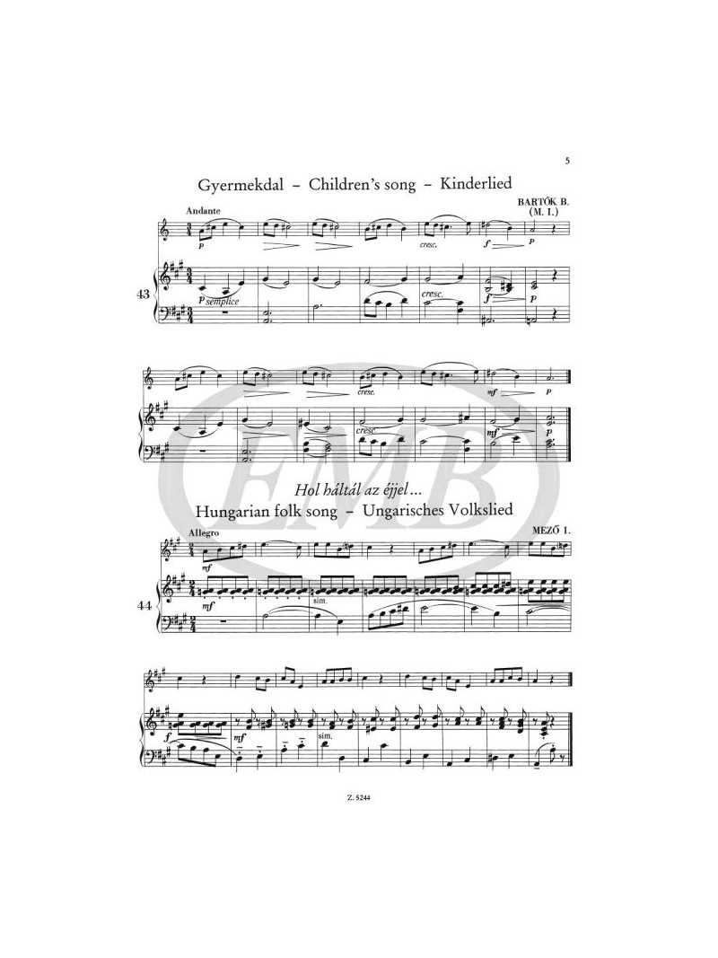Violinschule II (Violin Tutor)