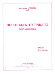 Huit Etudes techniques pour Saxophone