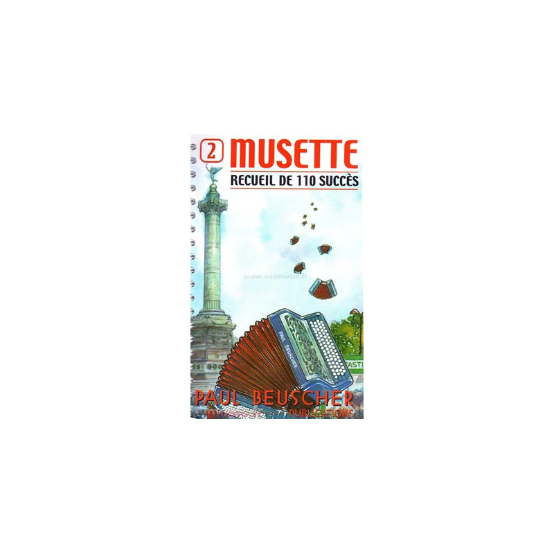 Musette - Recueil de 110 Succés - Vol. 2