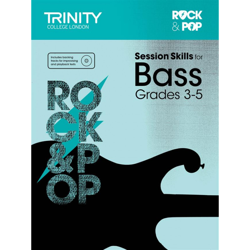 Rock & Pop : Session Skills for Bass Grade 3-5 (book & Audio Online)