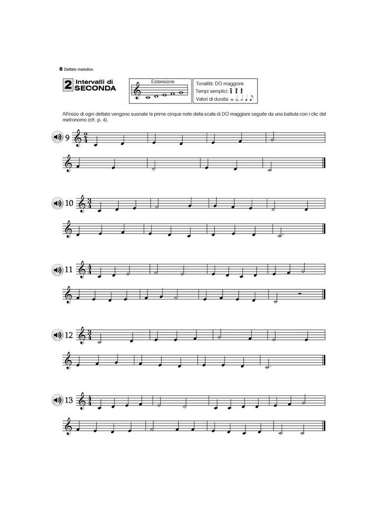 Dettati melodici e armonici (libro/download)