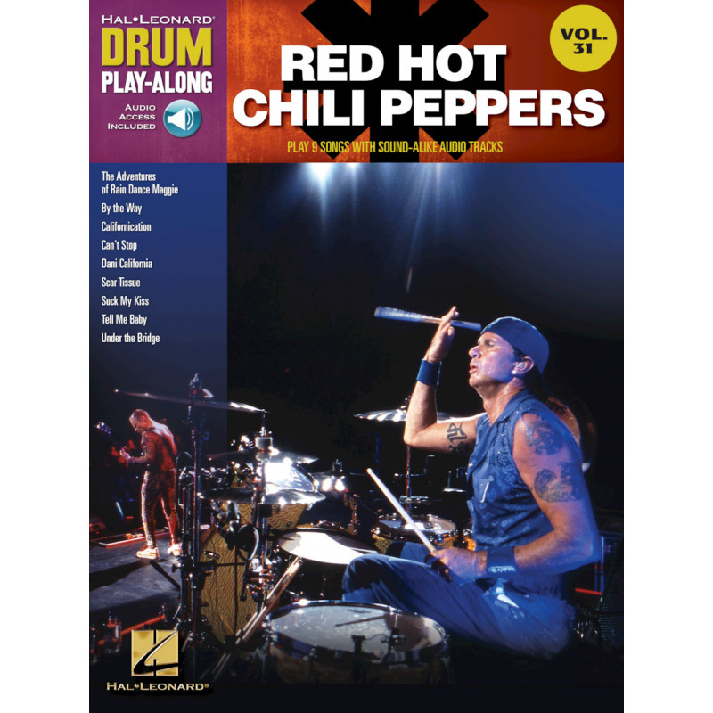 Red Hot Chili Peppers: Drums Play-Along Volume 42 (book/CD)