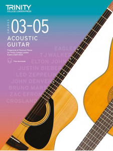Trinity College London: Acoustic Guitar Grade 3-5 from 2020
