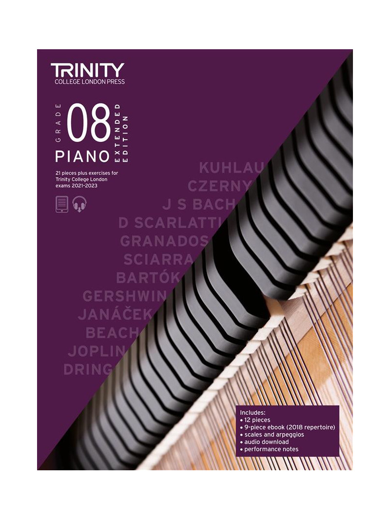 Piano Exam Pieces & Exercises 2021-2023 Grade 8 (book/Audio Online)