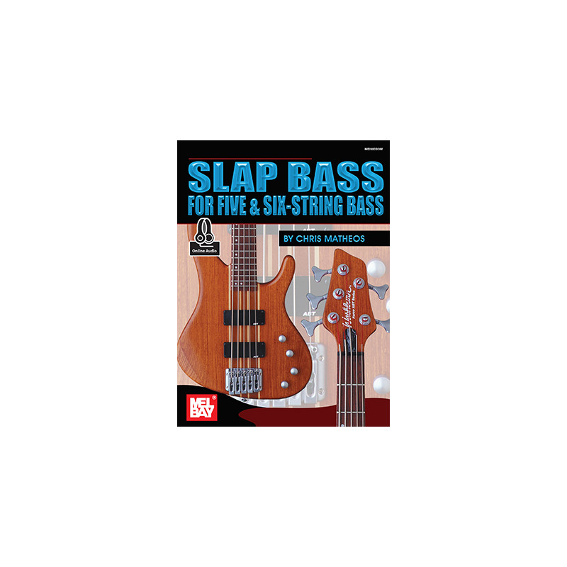 Slap Bass For Five & Six String Bass (book/CD)