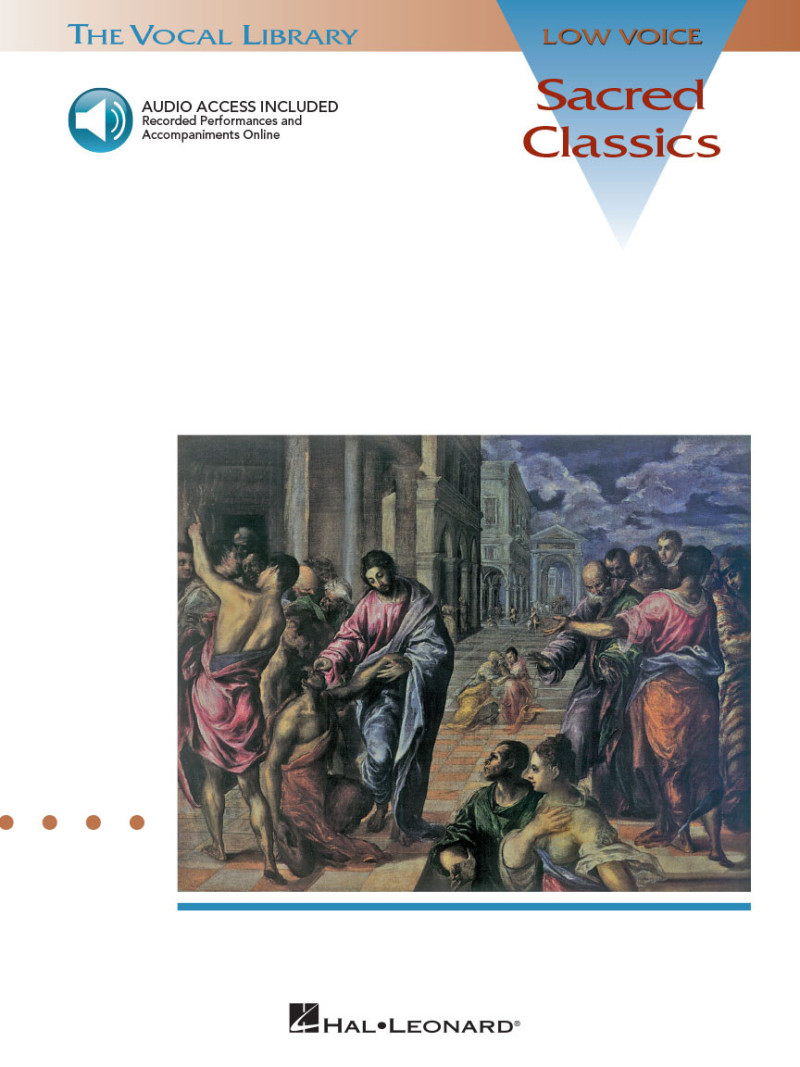 Sacred Classics: Low Voice  (book/CD sing-along) 