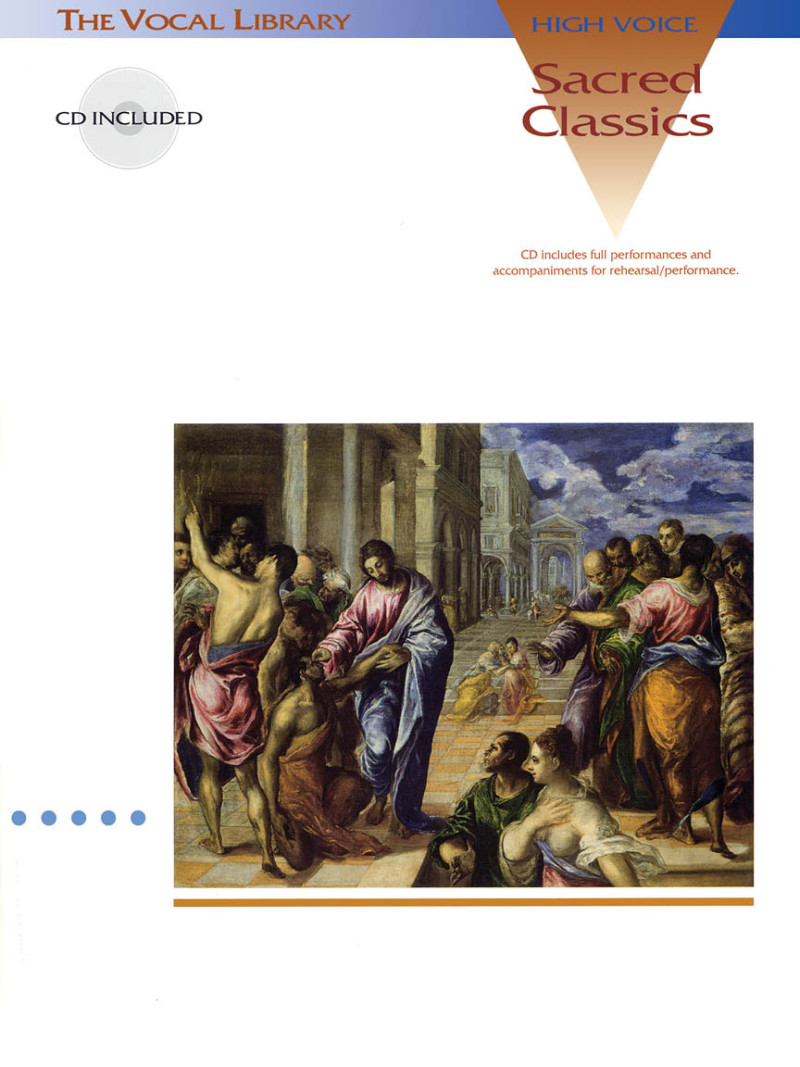 Sacred Classics  for High Voice (book/cassetta sing-along) 
