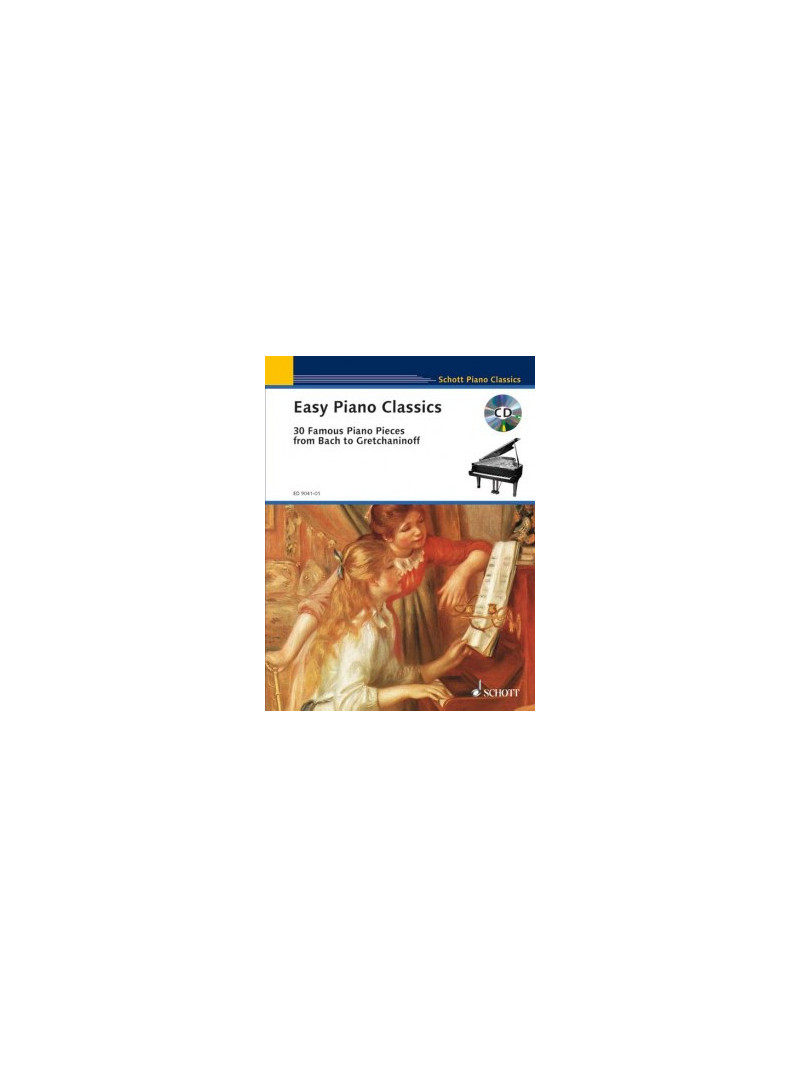 Easy Piano Classics (Book/CD)