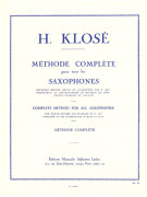 Methode Complete Pour Tous Les Saxophones