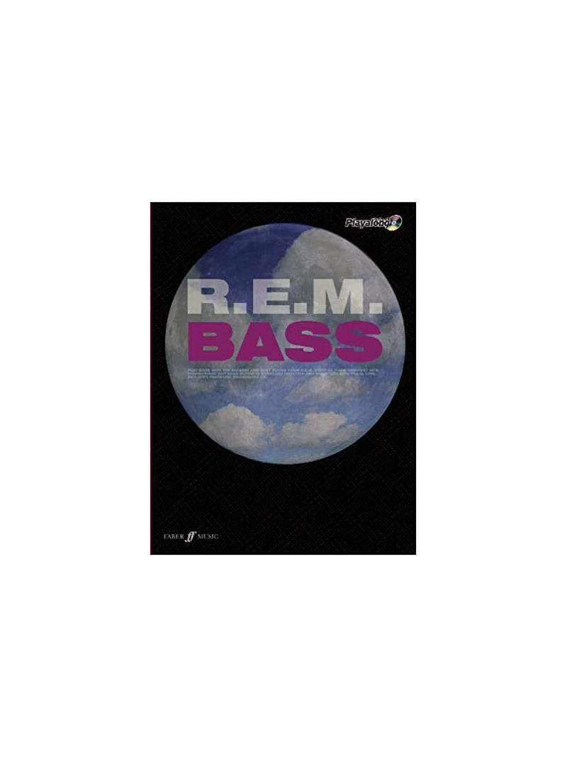 R.E.M. - Authentic Playalong Bass (book/CD)