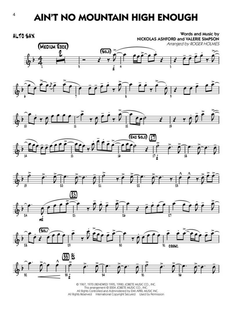 Big Band Play-Along: Popular Hits - Alto Saxophone (book/CD)