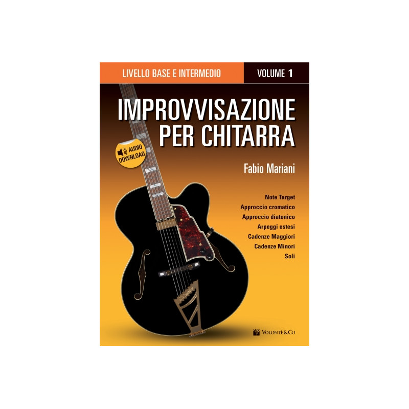 Improvvisazione per chitarra Volume 1 (libro/Audio Online)