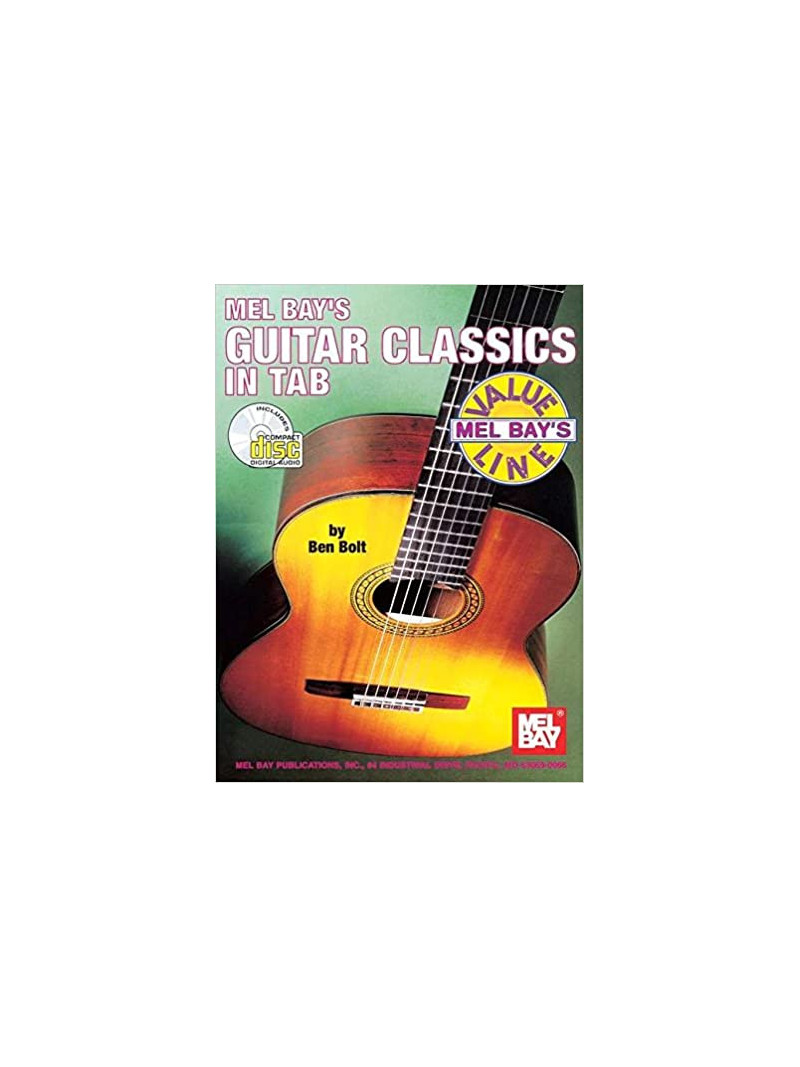 Guitar Classics in Tab (book/CD)