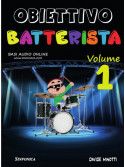 Obiettivo Batteria - Volume 1 (libro/basi audio online)