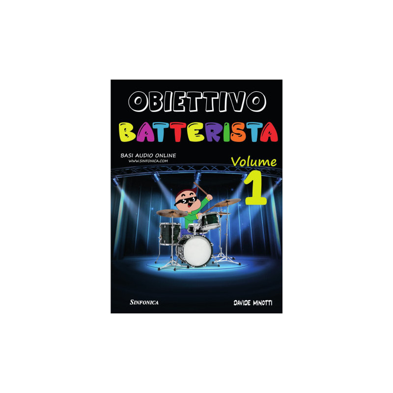 Obiettivo Batteria - Volume 1 (libro/basi audio online