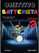 Obiettivo Batteria - Volume 2 (libro/basi audio online)