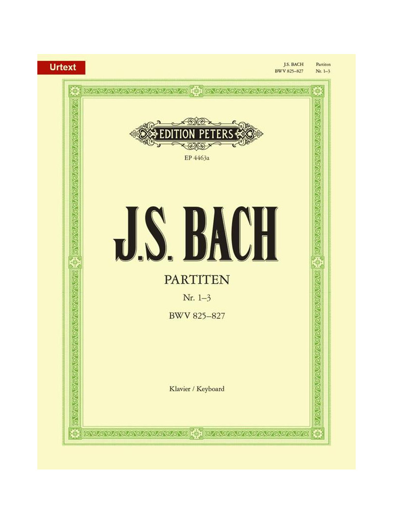 Partitas Nos. 1-3 BWV 825-827