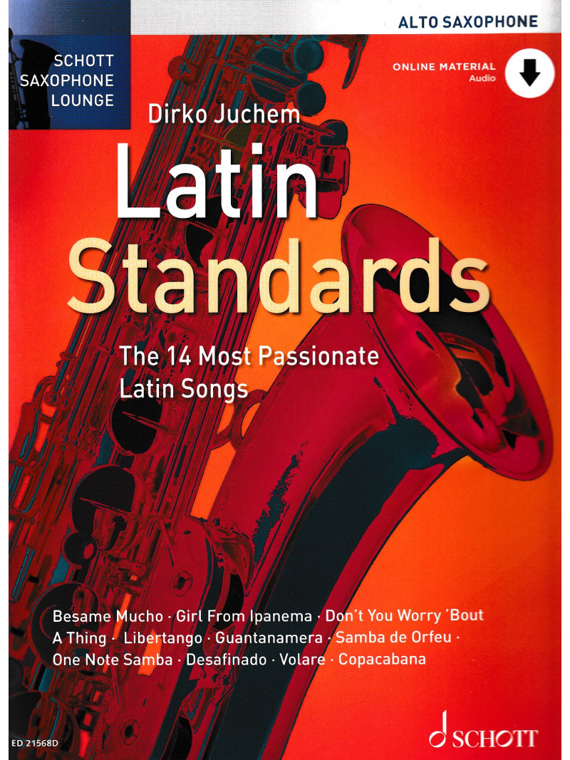 Latin Standards For Saxophone (book/CD Play-Along)