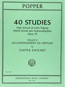 40 Studies (High School of Cello Playing)  Op 73 - Cello II