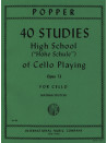 40 Studies - High School of Cello playing op 73