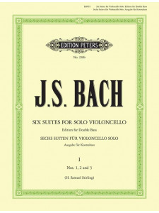 Six Suites For Solo Cello BWV 1007-1012 (For Double Bass)