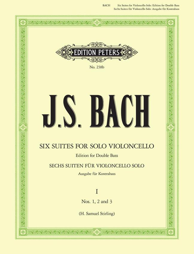 Six Suites For Solo Cello BWV 1007-1009 (For Double Bass)