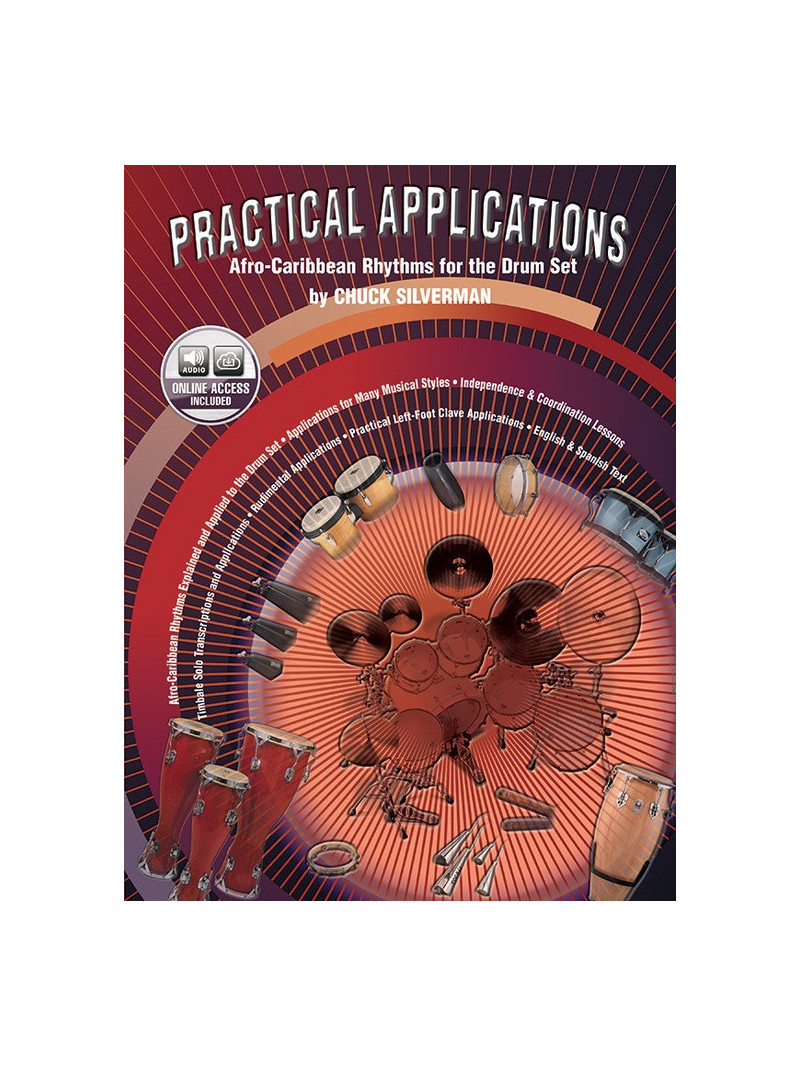 Practical Applications: Afro-Caribbean Rhythms for the Drum Set (book/2 CD)