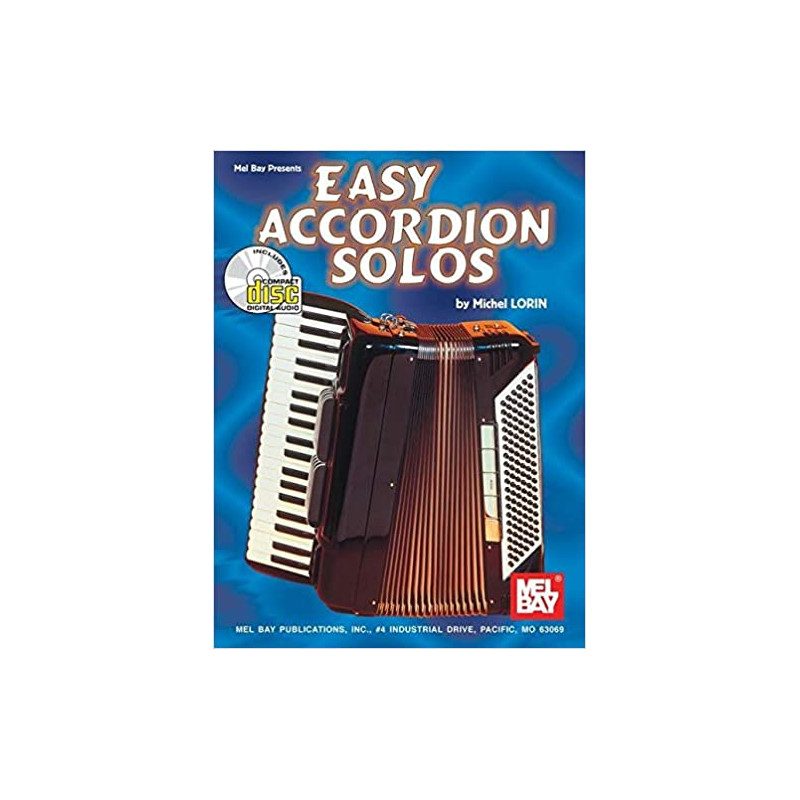 Easy Accordion Solos (Book / CD))