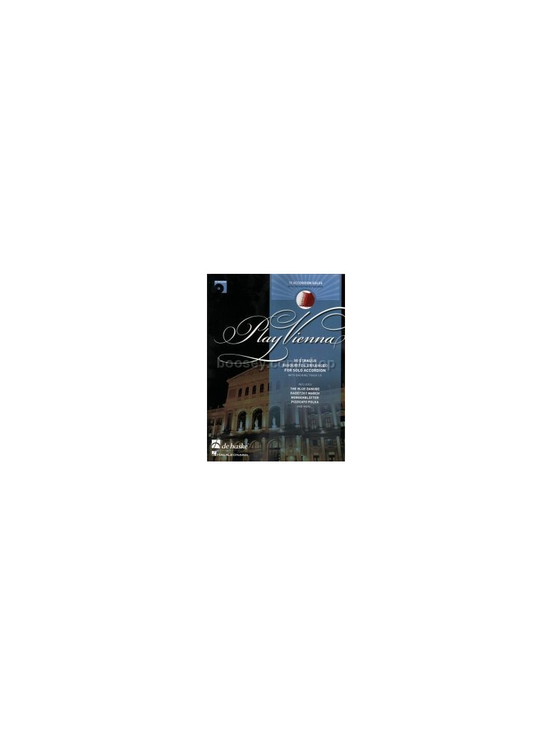 Play Vienna! - Accordion (book/CD)