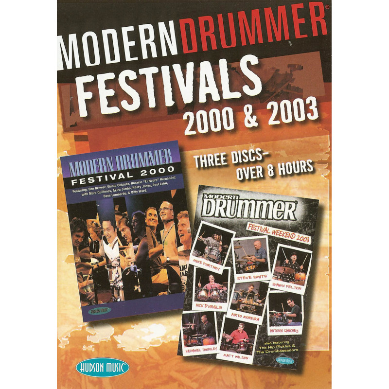 Modern Drummer Festivals 2000 & 2003 (3 DVD)