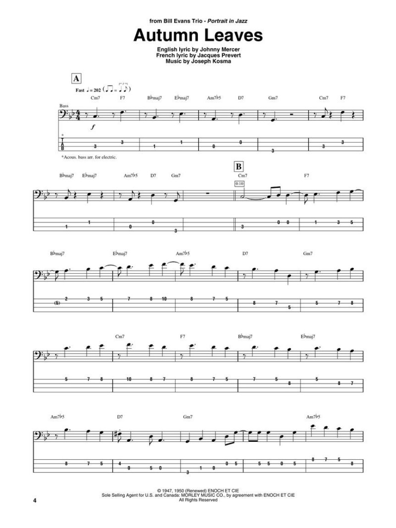 Jazz Bass Classics