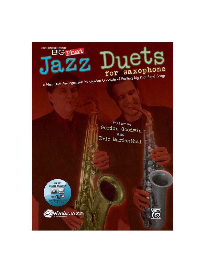 Gordon Goodwin's Big Phat Jazz Saxophone Duets (book/CD)