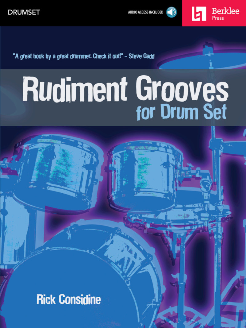 Rudiment Grooves for Drum Set (book/CD)