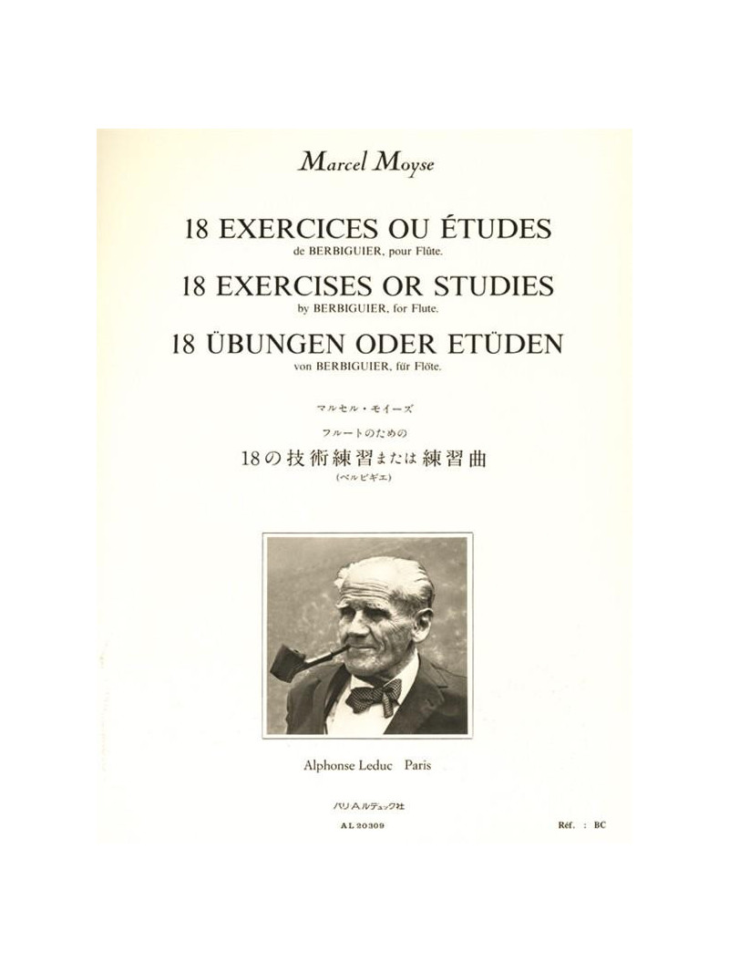18 Exercises ou Etudes (Flute)