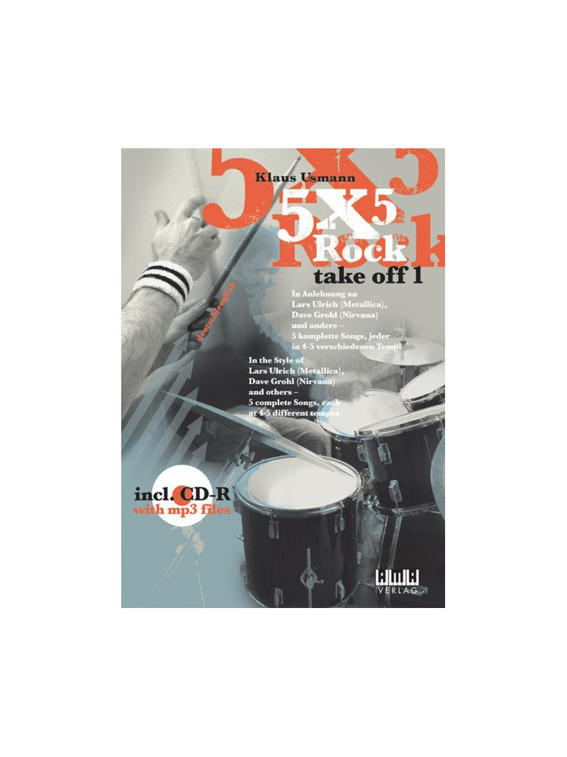 5 X 5 Rock Take Off 1 (book/CD)