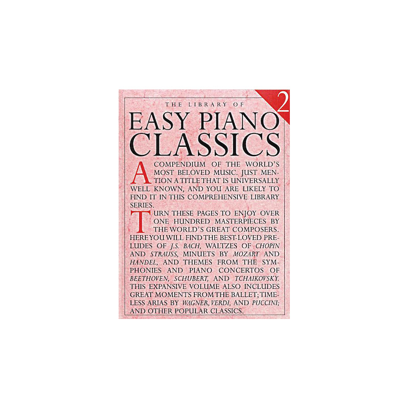 The Library of Easy Piano Classics 2