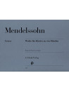 Felix Mendelssohn: Works for Piano Four-hands