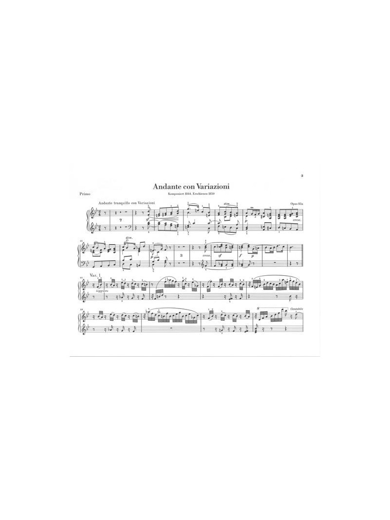 Felix Mendelssohn: Works for Piano Four-hands