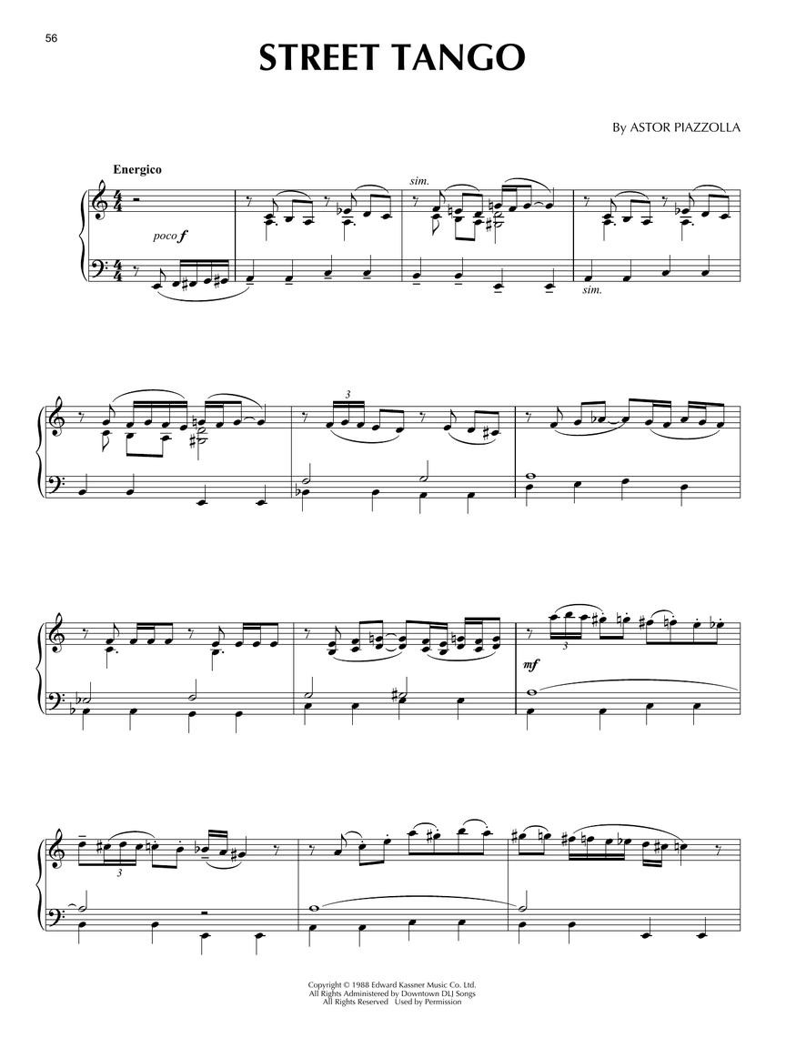 Astor Piazzolla - Piano Collection