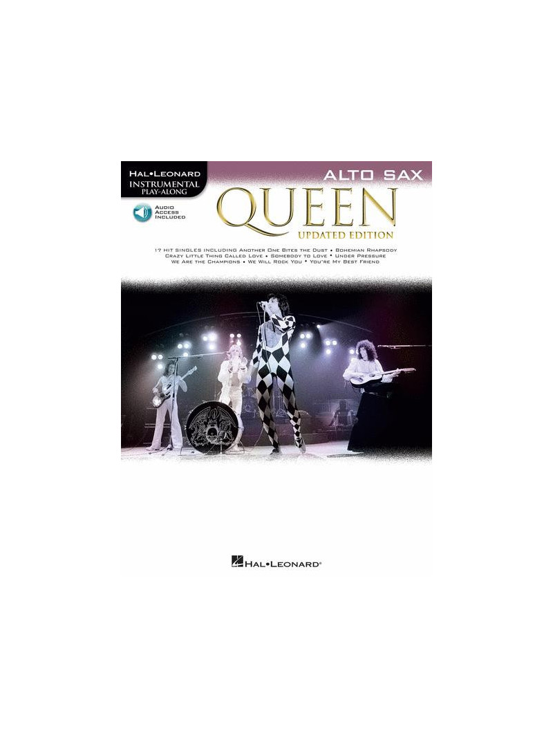Queen - Instrumental Play-Along for Alto Saxophone (Book/CD)